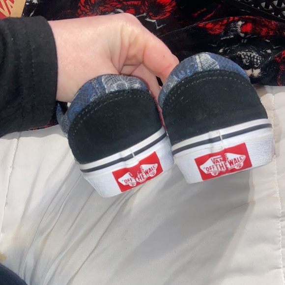 Kids Old school wireframe skull vans - Picture 5 of 7